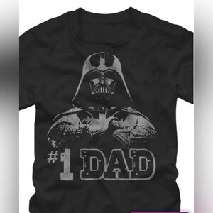 Darth Vader #1 Dad T-Shirt black XL